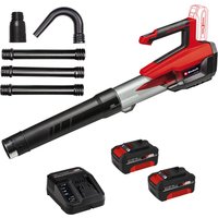 Einhell Professional GP-LB 18/200 Li E GK 18v Cordless Leaf Blower and Gutter Cleaning Kit 2 x 4ah Li-ion Charger
