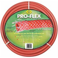 CK Pro Flex Garden Hose Pipe 3/4" / 19mm 15m Red