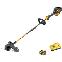 DeWalt DCM5713 54v XR Cordless FLEXVOLT Split Shaft Brushless Grass Trimmer 380mm 1 x 9ah Li-ion Charger