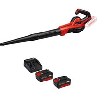 Einhell GE-UB 18/250 Li E 18v Cordless 3 Piece Pipe Garden Leaf Workshop Blower 2 x 4ah Li-ion Charger