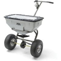 Handy THS125HDUTY Heavy Duty Push Feed, Grass and Salt Broadcast Spreader 57Kg