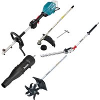 Makita UX01G 40v Max XGT Cordless Brushless Split Shaft Garden Multi Tool Set No Batteries No Charger