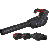 Sealey CP40VB Twin 20v Cordless Leaf Blower 2 x 4ah Li-ion Charger