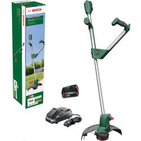 Bosch UNIVERSALGRASSCUT 18V-26 P4A 18v Cordless Grass Trimmer Edger 260mm 2 x 2.5ah Li-ion Charger