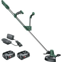 Bosch UNIVERSALGRASSCUT 18-26 P4A 18v Cordless Grass Trimmer and Edger 260mm 2 x 2.5ah Li-ion Charger