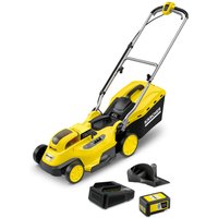 Karcher LMO 1836 18v Cordless Rotary Lawnmower 360mm 1 x 5ah Li-ion Charger
