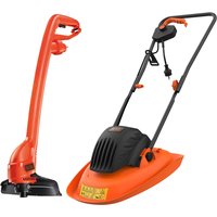 Black and Decker BEMWH551GL2 Hover Mower and Grass Trimmer Kit 240v
