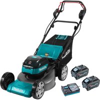 Makita LM001G 40v Max XGT Cordless Brushless Lawnmower 480mm 2 x 5ah Li-ion Charger