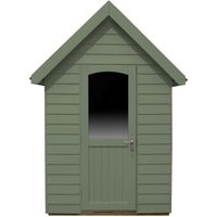 Retreat Moss Green Shed Installed