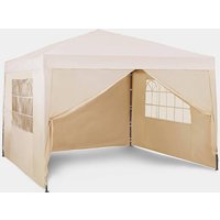 Ivory Pop-Up Gazebo Set 3 x 3m