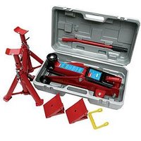 Hilka Tools 2 Tonne Trolley Jack Kit In Case