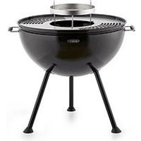Tower T978512 Sphere Fire Pit And Bbq Grill - Black