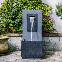 Contemporary Slim Outdoor Water Feature