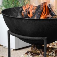 Outdoor Extra Large Cast Iron Fire Pit