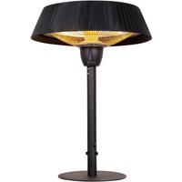 1500W Lowry Black Table Top Patio Heater
