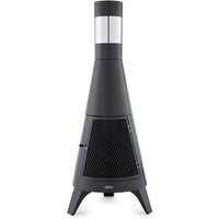 Tower Apollo Log Burner, Black Steel