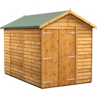 10 x 6 Power Overlap Apex Dbl Doors No Win
