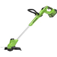 Greenworks G40T5 40v Cordless Grass Trimmer and Edger 300mm 1 x 2ah Li-ion Charger