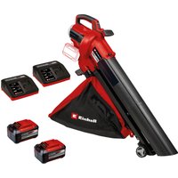 Einhell Professional VENTURRO 36/240 36v Cordless Leaf Blower and Vacuum 2 x 5.2ah Li-ion Charger