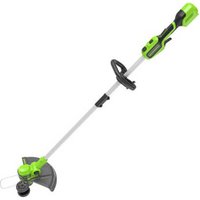 Greenworks GD24LT33 24v Cordless Brushless Grass Trimmer and Edger 330mm No Batteries No Charger