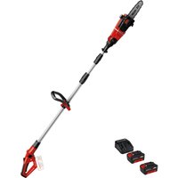 Einhell GE-LC 18 Li T 18v Cordless Pole Tree Pruner 200mm 2 x 4ah Li-ion Charger