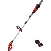 Einhell GE-LC 18 Li T 18v Cordless Pole Tree Pruner 200mm 1 x 4ah Li-ion Charger