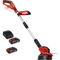 Einhell GE-CT 18/28 Li 18v Cordless Telescopic Grass Trimmer and Edger 280mm 2 x 2.5ah Li-ion Charger
