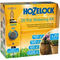 Hozelock MICRO 20 Pot Garden Watering System and Digital Timer