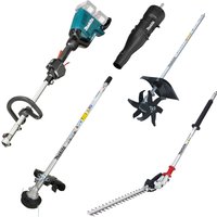 Makita DUX60 Twin 18v LXT Cordless Brushless Split Shaft Garden Multi Tool Set No Batteries No Charger