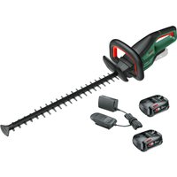 Bosch UNIVERSALHEDGECUT 18V-50 P4A 18v Cordless Hedge Trimmer 500mm 2 x 2ah Li-ion Charger