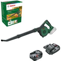 Bosch UNIVERSALLEAFBLOWER 18V-130 P4A 18v Cordless Garden Leaf  and Workshop Blower 1 x 4ah Li-ion Charger