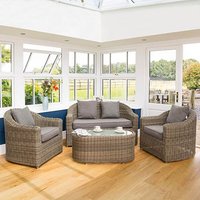 Bunbury Sofa Set Natural Weave