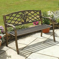 Coalbrookdale Garden Bench -&nbsp;Bronze
