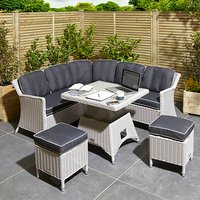 Prestbury Compact Diner Set Putty Grey