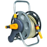 Hozelock 100-000-967 2431 Assembled Hose Reel & 25M Of 12.5Mm Hose