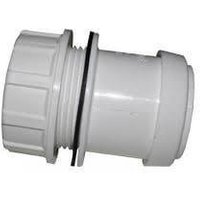 FloPlast Push Fit Waste Tank Connector - 32mm White