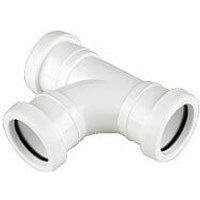 FloPlast Push Fit Waste Tee - 32mm White