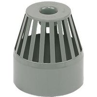 FloPlast Ring Seal Soil Vent Terminal - 110mm Grey