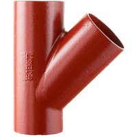 Cast Iron Halifax Soil Branch - 45 Degree x 150mm