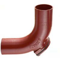 Cast Iron Halifax Soil Long Radius Access Bend - 88 Degree x 100mm