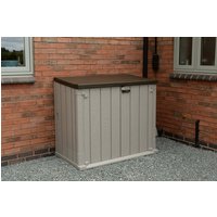 Large Garden Storage Box - 3and#039;7andquot; x 4and#039;3andquot; Grey