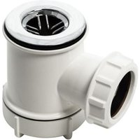 FloPlast Shower Trap Chrome Grid - 40mm x 19mm Chrome