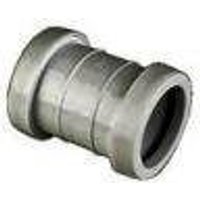 FloPlast Push Fit Waste Coupling - 50mm Grey